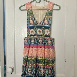 Lavand. side cut out dress - S